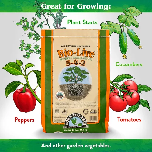 Vista 2 de Down to Earth Bio-Live - 50 lb