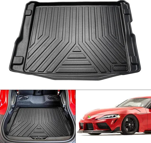 Vista 23 de KUST Alfombrilla de carga para maletero para BMW X3 2025 2026, forro de carga trasera de goma con alfombrilla de respaldo para accesorios X3