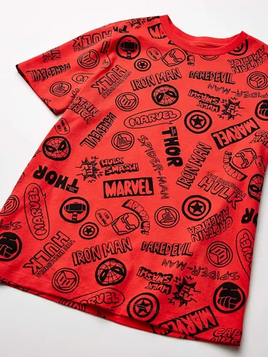 Vista 49 de Amazon Essentials Disney Marvel Camisetas de manga corta para niños y niños pequeños de Star Wars (cebra previamente manchada), paquetes