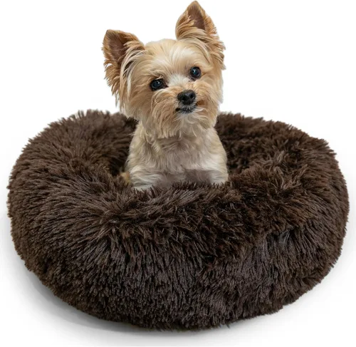 Vista 38 de Best Friends by Sheri Original Calming Donut Dog and Cat Bed, Shag Faux Fur