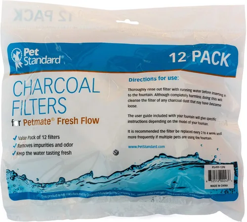 Vista 3 de PetStandard Filtros para fuentes de mascotas Petmate Fresh Flow (paquete de 12)