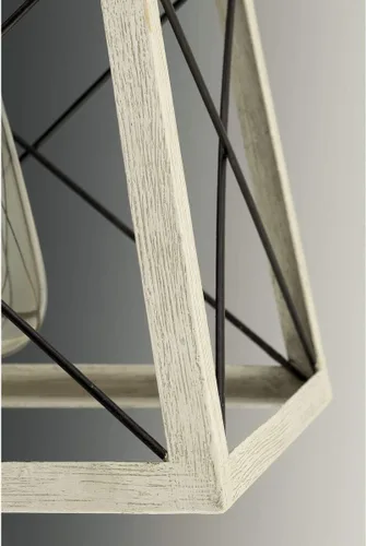 Vista 8 de Progress Lighting Briarwood Collection - Mini-colgante costero (grafito), color negro