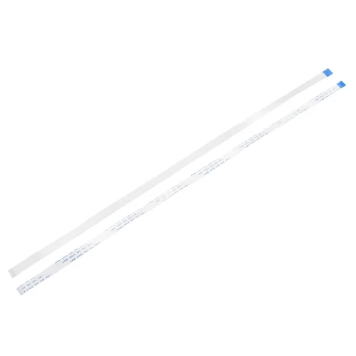 Vista 10 de uxcell Cable plano flexible FFC, 5 clavijas de 0.020 in de paso de 1.181 in, FPC FFC, cable de cinta flexible para TV LCD, audio de coche