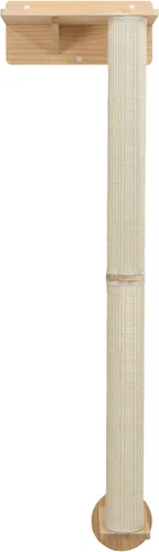 Vista 16 de Trixie Juego de muebles de pared para gatos 1 – Juego de escalada personalizable para gatos – con poste rascador escalable y plataforma elevada