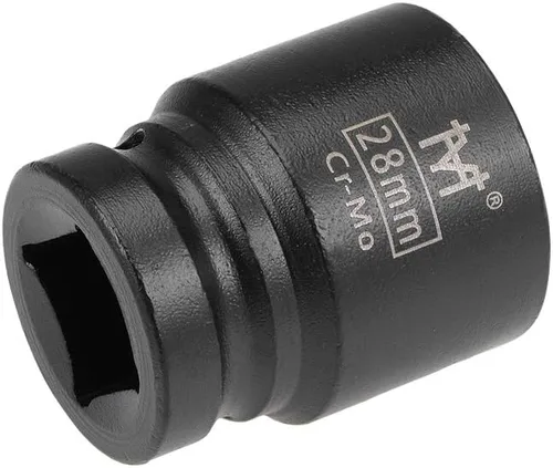 Vista 13 de uxcell 3/4 de pulgada por vaso de impacto poco profundo de 0.669 in, acero de aleación Cr-Mo, 6 puntos, métrico