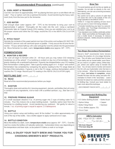 Vista 6 de Brewers Best Imperial Pale Ale - Kit de ingredientes de cerveza