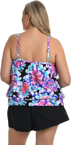 Vista 2 de Traje de baño tankini bandeau