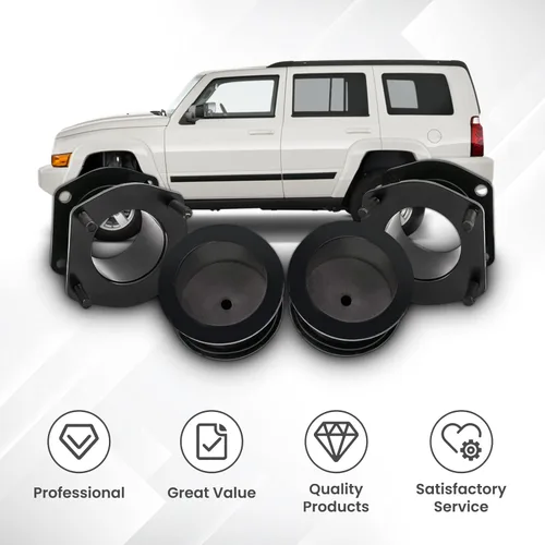 Vista 8 de maXpeedingrods Kit de elevación de 3 pulgadas para Jeep Grand Cherokee WK 2005-2010, Commander XK 2006-2010, espaciadores de suspensión de puntal