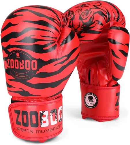Vista 11 de Flexzion Guantes de entrenamiento de boxeo para boxeo, Muay Thai, Kickboxing, bolsa pesada, guantes de boxeo, muñequera, combate de contacto
