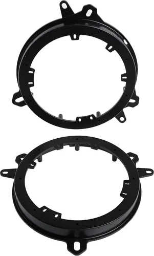 Metra 82-8148 Adaptador de altavoz de 6 a 6.75 pulgadas para vehículos seleccionados Toyota/Lexus/Scion 1998-2025, negro