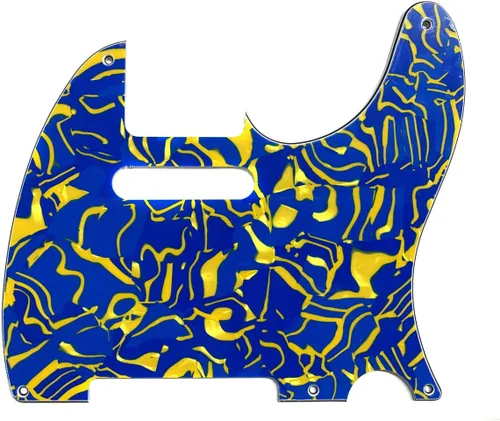 Vista 14 de KAISH Carcasa para guitarra Tele vintage de 5 agujeros, estilo vintage, TL, para Telecaster/Tele de EE. UU./México con perla de abulón