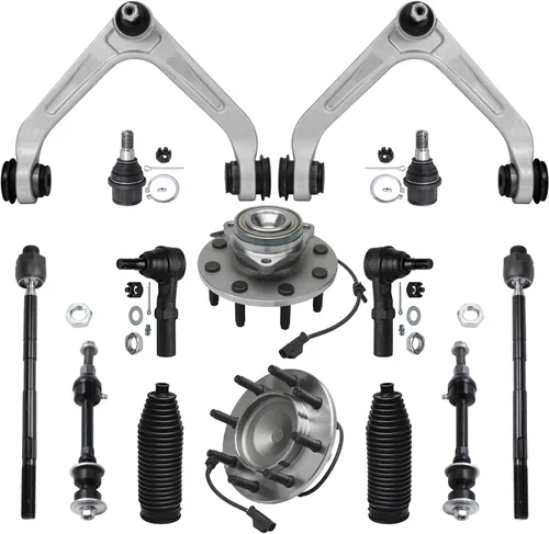 Vista 453 de Detroit Axle - Kit de cubos de rodamiento de rueda delantera de 6 piezas para Dodge Dart 2013-2016, Chrysler 200 2015-2017, 2 cojinetes de rueda