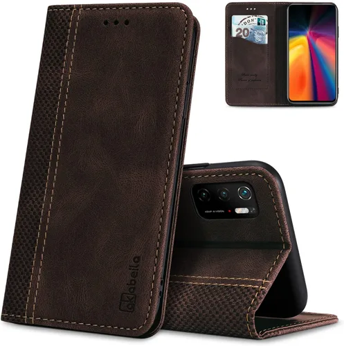 Vista 12 de AKABEILA Compatible con Xiaomi Redmi K40 Gaming Wallet Case, PU Leather Kickstand Card Slots Case para Xiaomi Poco F3 GT Cierre Magnético Cubierta