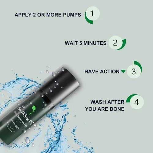 Vista 4 de Spray de retraso dessensibilizante para hombres 5 ml (40 bombeos), spray de control de clímax sin fragancia con efecto de adormecimiento mejorado