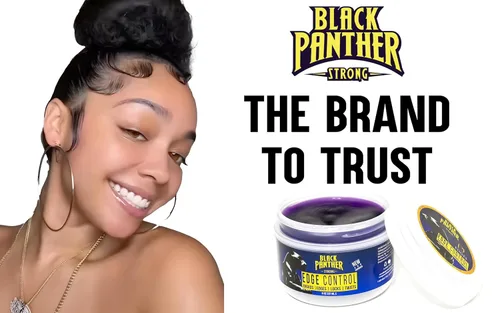 Vista 6 de Control de bordes flexible y fuerte sujeción para cabello natural y relajado, excelente gel trenzado - Control de bordes 4C instantáneo natural.