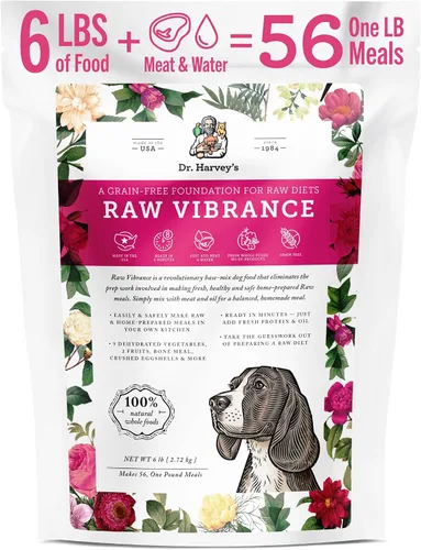 Vista 10 de Dr. Harvey's Raw Vibrance Dog Food, Trial Size (5.5 oz)