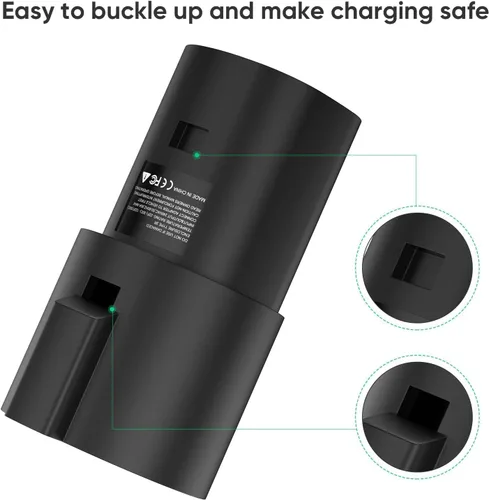 Vista 5 de AutoBot Adaptador J1772 a Tesla, 80A SAE J1772 Cargador a NACS Convertidor para Tesla Modelo 3/Y/X/S, carga rápida de 250V, IP54 impermeable