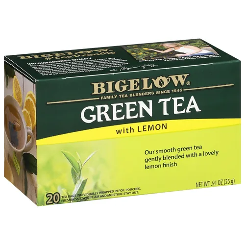 Vista 9 de Bigelow Tea Té verde clásico, té con cafeína con té verde, caja de 40 unidades (paquete de 6), 240 bolsas de té en total