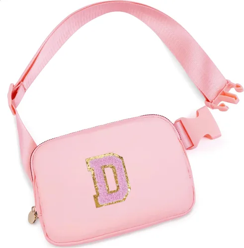 Vista 77 de Bolsa de cinturón para niñas y mujeres, bolsas cruzadas, riñonera, riñonera personalizada, Negro, Small