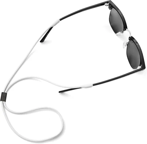 Vista 10 de Pilotfish Correa de silicona para lentes de sol de alta calidad, retenedor de lentes ajustable con diseño único de paso - Ajuste universal