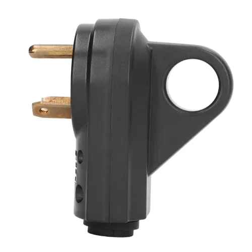 Vista 5 de Enchufe RV 30A Rv Plug Macho Reemplazo 3 Prong Conector Eléctrico Con Mango US Plug 125V, Electricalplug