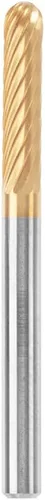 Dremel 9903HP Max Life 1/8" (3.2mm) Broca de tallado de alto rendimiento de carburo de tungsteno, 1 accesorio rotatorio