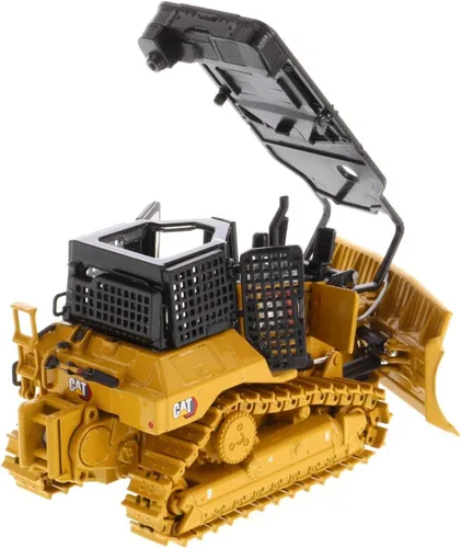 Vista 10 de Topadora de supresión de incendios Cat D5 XR 1:50 - Serie High Line de Diecast Masters - 85955