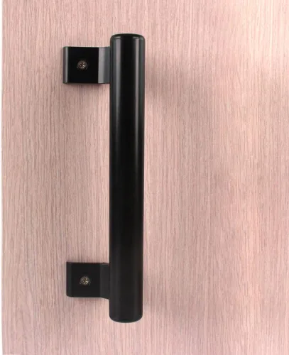 Vista 3 de Manija de puerta corredera de aluminio moderna de 2 piezas de 8 pulgadas para balcón, baño, armarios y puertas de almacén