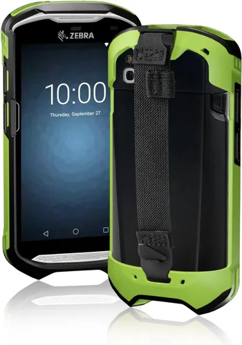 Vista 12 de TC51 TC52 TC56 TC57 TC510K Funda con Correa de Mano - Protectora y Ergonómica para Escáneres de Código de Barras Portátiles Zebra SG-TC5X-EXO1-01