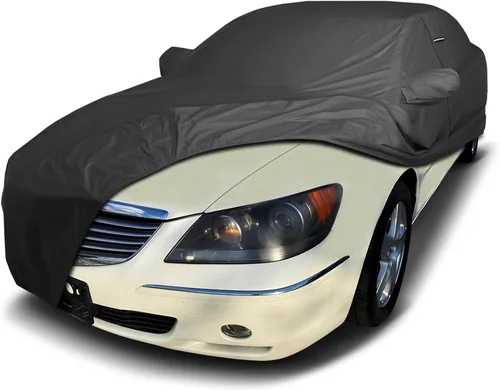Vista 18 de iCarCover Funda de automóvil personalizada para Acura CL (1997-2003), impermeable, para todo tipo de clima, lluvia, nieve, protección solar UV, Negro