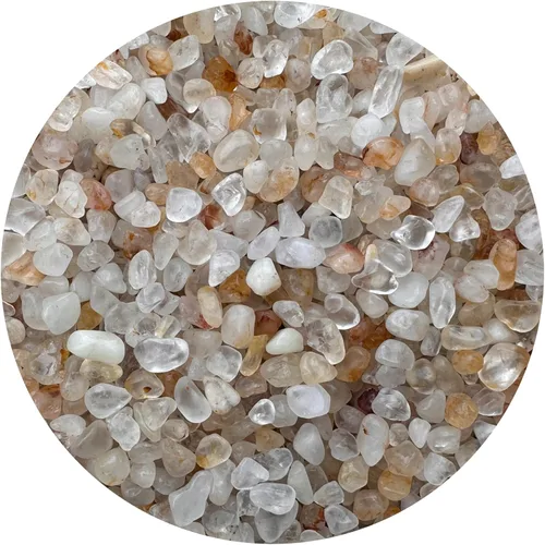 Vista 82 de GAF TREASURES Chips de piedras preciosas de jade semi nefrita natural, de 0.5 libras, mini cristales triturados, chips de cristal sin perforar
