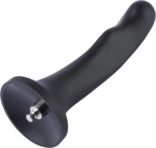 Vista 6 de Hismith Consolador de silicona de 6.89 pulgadas, longitud insertable de 6.3 pulgadas, ancho máximo de 1.52 pulgadas con sistema KlicLok, placer anal