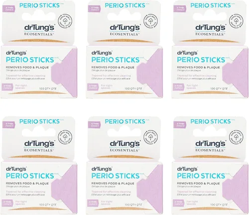 Vista 11 de drTung's Palillos dentales para limpieza de dientes y encías, palillos de dientes para cuidado oral, púas de hilo dental suave para dientes, placa