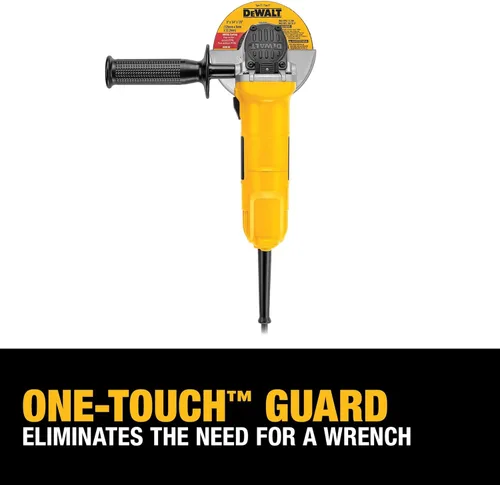 Vista 8 de Moledora angular pequeña DEWALT DWE4011 con protección One-Touch de 4-1/2 pulgadas