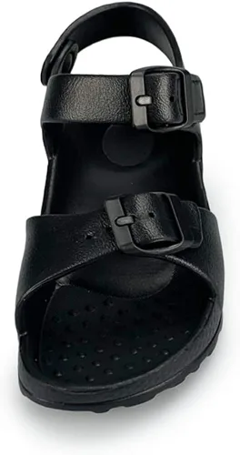 Vista 3 de Asverd Kids - Sandalias de doble hebilla con ajustable de arco ASKID068