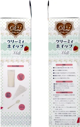 Vista 3 de Padico Cree Mii látigo 4.23 oz (leche) (importación de Japón) por Pajiko