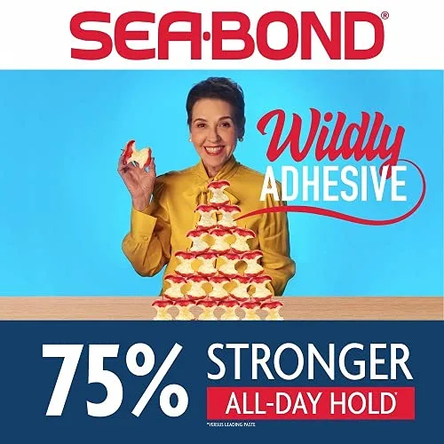 Vista 4 de Sea Bond adhesivo para dentadura, cantidad 30