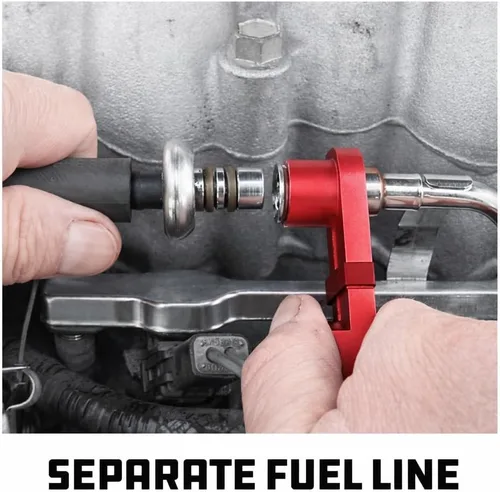 Vista 4 de Powerbuilt Master Disconnect 648399 - Juego de 6 piezas, acoplamientos, líneas de combustible, filtros, aire acondicionado, herramientas de aire