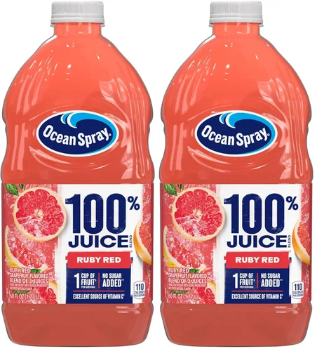 Vista 12 de Ocean Spray® 100% Jugo de arándano y uva, Mezcla de Jugo de 64 Fl Oz (Pack de 8)