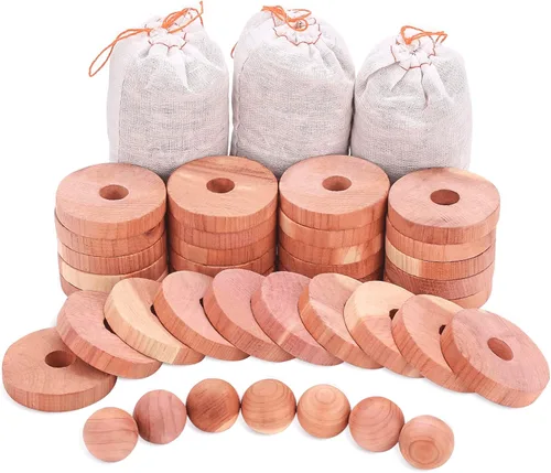 Vista 10 de Homode Tablones de cedro para armario, juego de 8 forros de cajones, lengüeta y ranura, paneles de madera de cedro aromático para almacenamiento