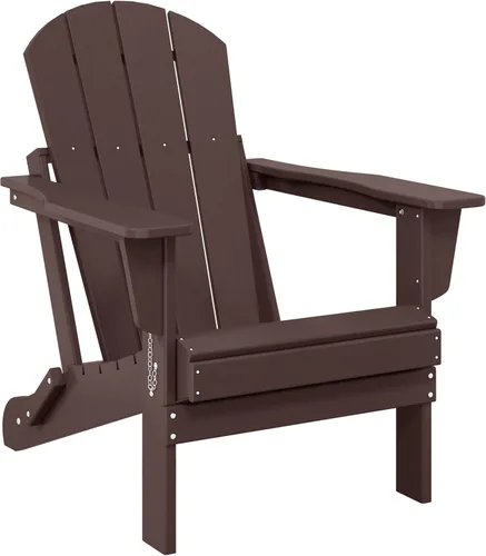 Vista 30 de Westin Outdoors Laguna WO Home - Silla plegable Adirondack para exteriores, muebles retro tradicionales para el hogar, para playa, balcón, patio