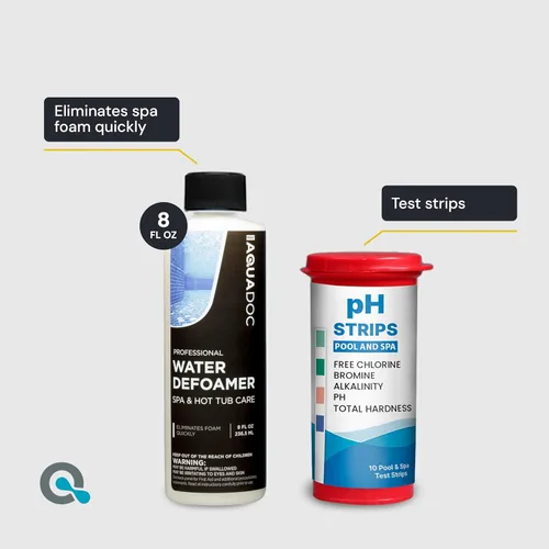 Vista 7 de Kit de Inicio de Químicos para Jacuzzi - Kit de Inicio de Cloro para Spa Jacuzzi - Kit de Inicio Conveniente para Jacuzzi y Kit de Control de pH