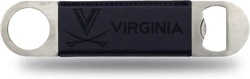 Vista 17 de Rico Industries NCAA - Hoja de barra grabada con láser de piel sintética grabada con láser, gran accesorio para bebidas para el día del juego