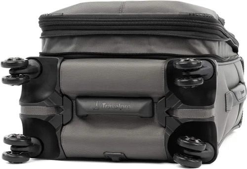 Vista 3 de Travelpro Crew Versapack - Maleta giratoria extensible Softside, Gris (Titanium Grey)), 407186205