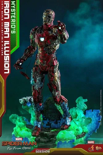 Hot Toys Ilusión de Iron Man de Misterio - Spider-Man: Lejos de casa