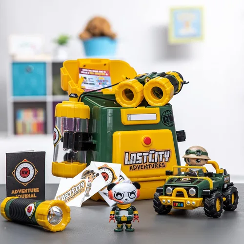 Vista 6 de Ryan's World 919640.002 Mochila Aventura Ciudad Perdida, Multi, 8.0 x 12.0 x 11.0 in