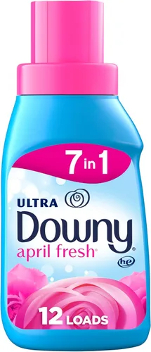Vista 10 de Downy April Fresh - Acondicionador líquido para telas (suavizante de telas), 12 cargas, 10 onzas líquidas