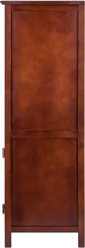 Vista 6 de Winsome cabinets Brooke Storage/Organization, Antique Walnut