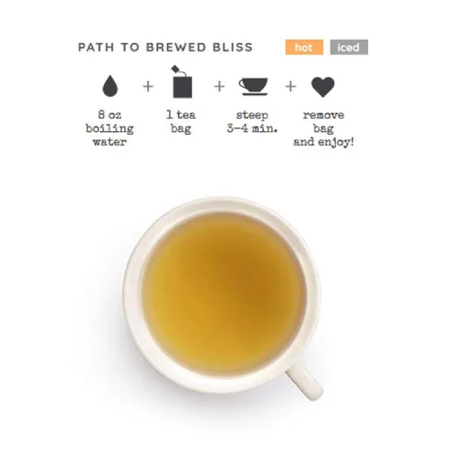 Vista 3 de Good Earth Sweet & Spicy, té de hierbas de manzanilla sin cafeína, 18 bolsas de té (paquete de 6)