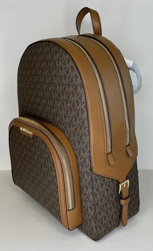 Vista 7 de MICHAEL Michael Kors Jaycee - Mochila grande con bolsillo con cremallera y gancho para cartera triple grande